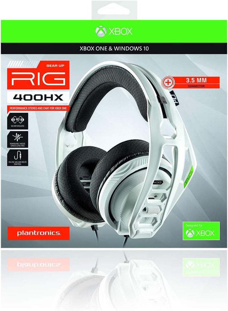 plantronics Nacon RIG RIG400HXW Gaming Headphones, Multi-platform compatibility, White - Image 4