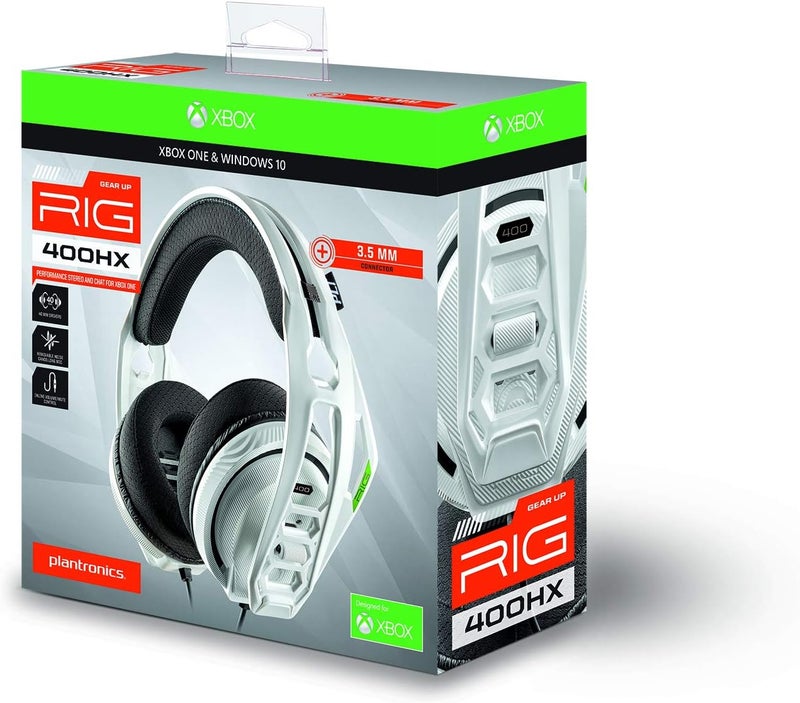 plantronics Nacon RIG RIG400HXW Gaming Headphones, Multi-platform compatibility, White - Image 3