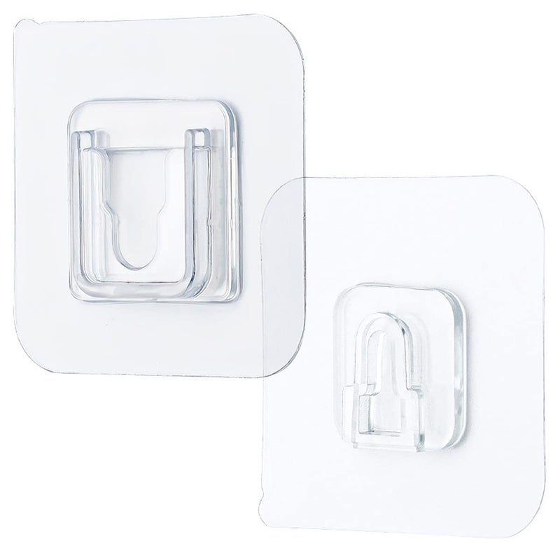 XML Wall Hooks Hanger for Hanging Clothes Strong Self Adhesive Magic Sticker Home Kitchen Bathroom Bedroom Door Organizers Accessories Items 5MaleFemaleSticker - Image 1