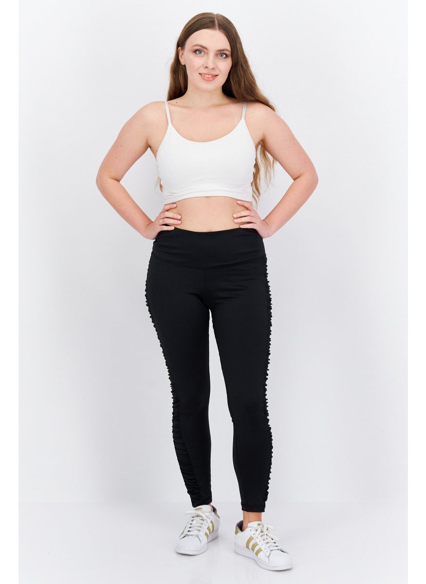 Reebok Women Sportswear Fit Training Tights, Black  - Image 4