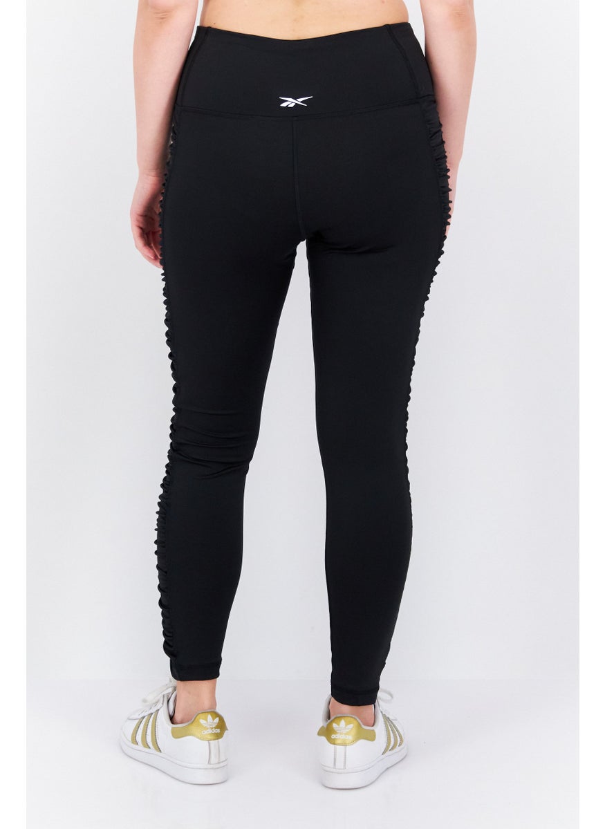 Reebok Women Sportswear Fit Training Tights, Black  - Image 3