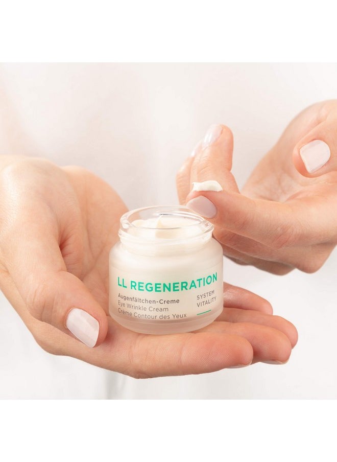 Annemarie Borlind - Ll Regeneration Eye Wrinkle Cream Natural Vitamin C + E Anti Aging Eye Cream With Ll Biocomplex For Smoothed Brighter And Plump Skin With New Elasticity 1.1 Oz - Image 1