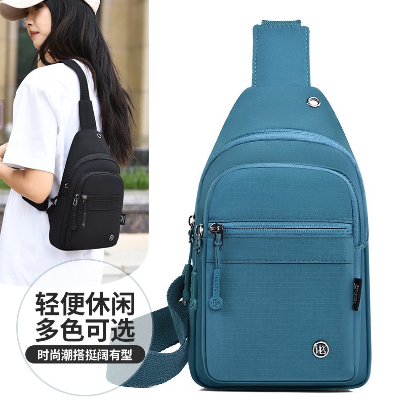 Trendy Chest Bag for Women 2025 Summer New Lightweight Outdoor Bag Trend Sports Small Backpack Crossbody Small Bag - Image 1