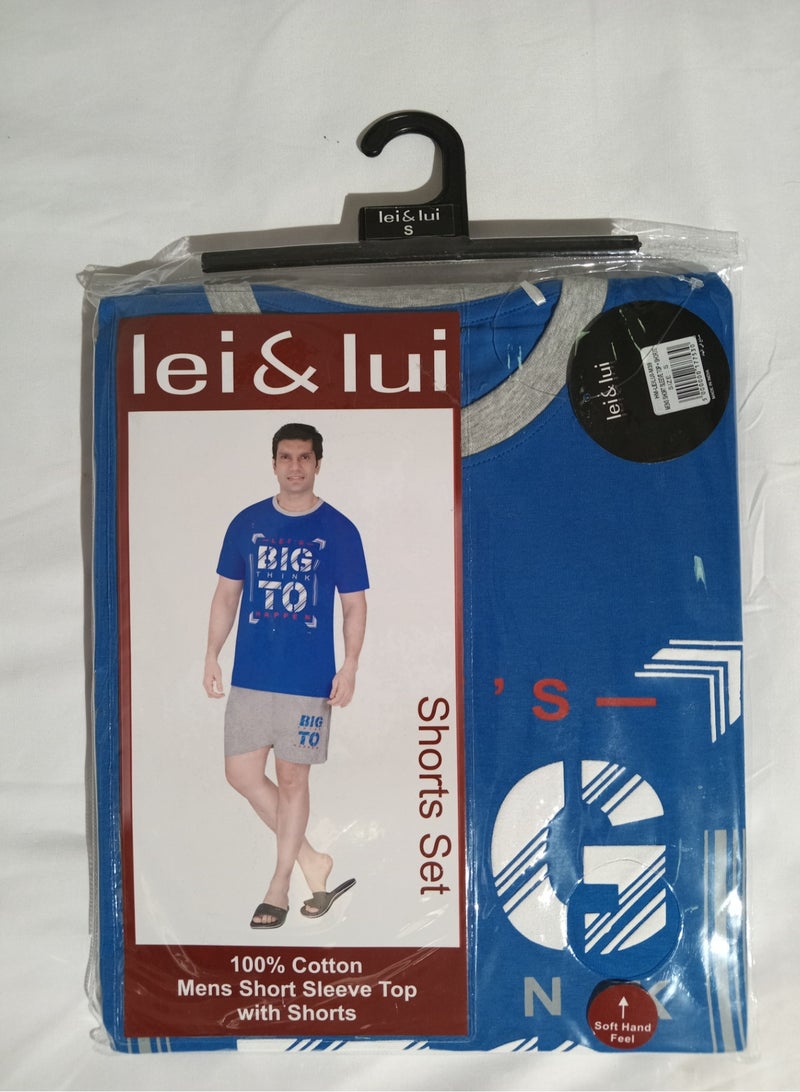 Lei & Lui Men's Pajama Short Set - Image 2