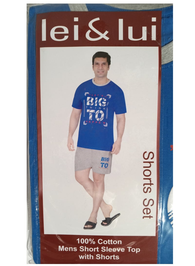 Lei & Lui Men's Pajama Short Set - Image 1