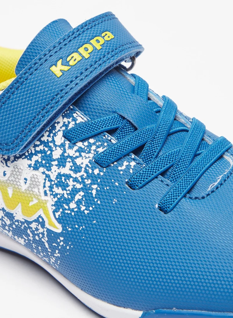 Kappa Kappa Boys' Printed Football Shoes With Hook And Loop Closure