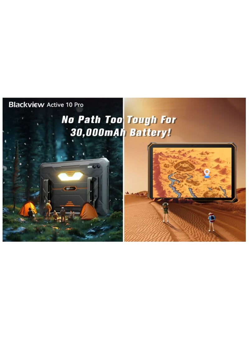 بلاكفيو Active 10 Pro 12+256GB/512GB 10.95-Inch Dimensity 7300 30000mAh Built-in Camping Light And Night Vision Camera 5G Rugged Tablet PC - Image 4