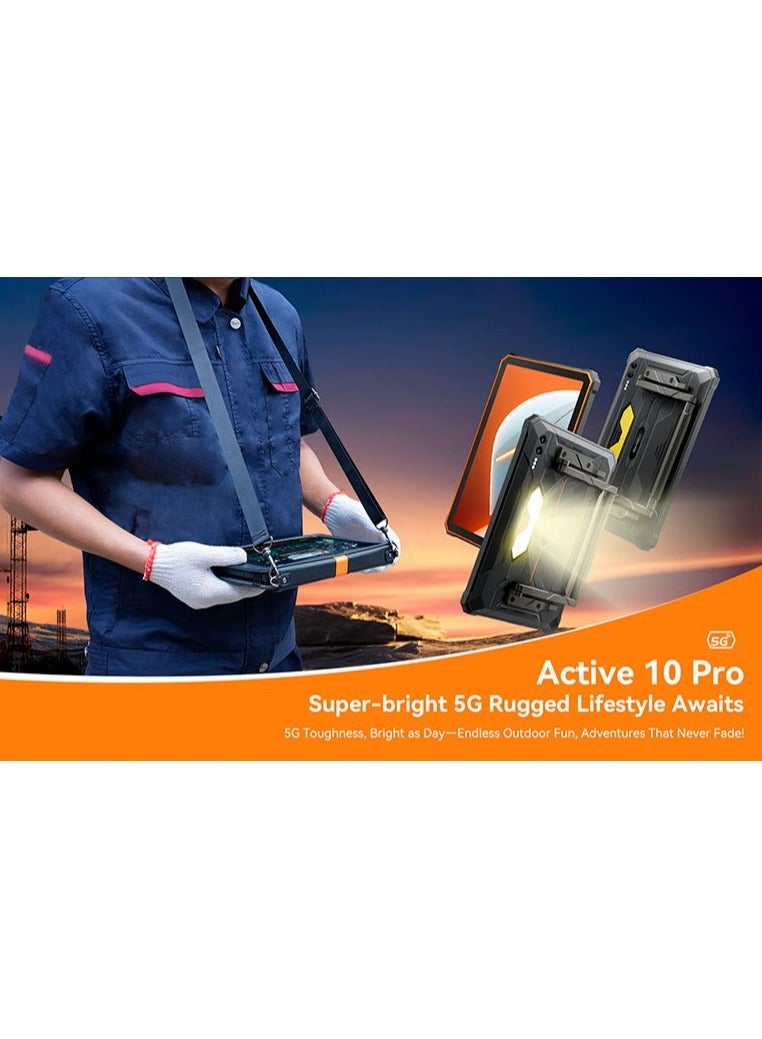 بلاكفيو Active 10 Pro 12+256GB/512GB 10.95-Inch Dimensity 7300 30000mAh Built-in Camping Light And Night Vision Camera 5G Rugged Tablet PC - Image 5