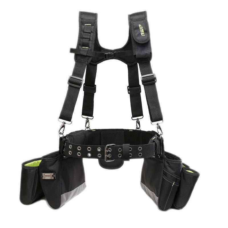 AWP Tool Belt Rig, Durable Heavy-Duty Multi-Pocket Organizer, Adjustable Waist Belt for Carpenters, Electricians, and Menâ€™s Construction Work Gear, 1L-50-2 - Image 2