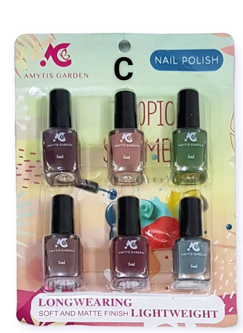 AMYTIS GARDEN - nail polish set 24 color - Image 1