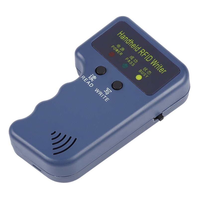 Handheld RFID Copier: 125KHz Mini Ergonomic Device - Advanced Chip Stable Performance ID Card Duplicator for Community School Office Access Control - Image 1
