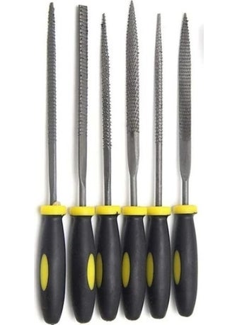 Neler Geldi Neler Neler Arrived Neler File Set 6-Piece File Set Rasp File 160 mm Mini File Hobby Rasp Set  - Image 4