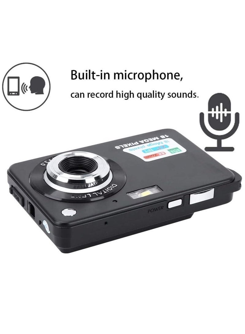 Digital Camera for Kids, 2.7" HD Screen 1080P Built-in Microphone for Girls Kids Toddler Indoor Outdoor Travel Birthday Festival Gift