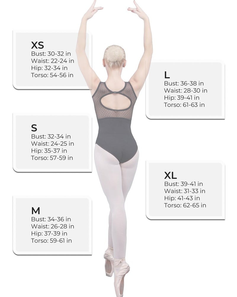 Dance Favourite Hollow Back Lace Ballet Leotard for Women & Girls 01D0049 (L) - Image 5
