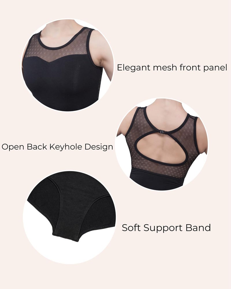 Dance Favourite Hollow Back Lace Ballet Leotard for Women & Girls 01D0049 (L) - Image 3