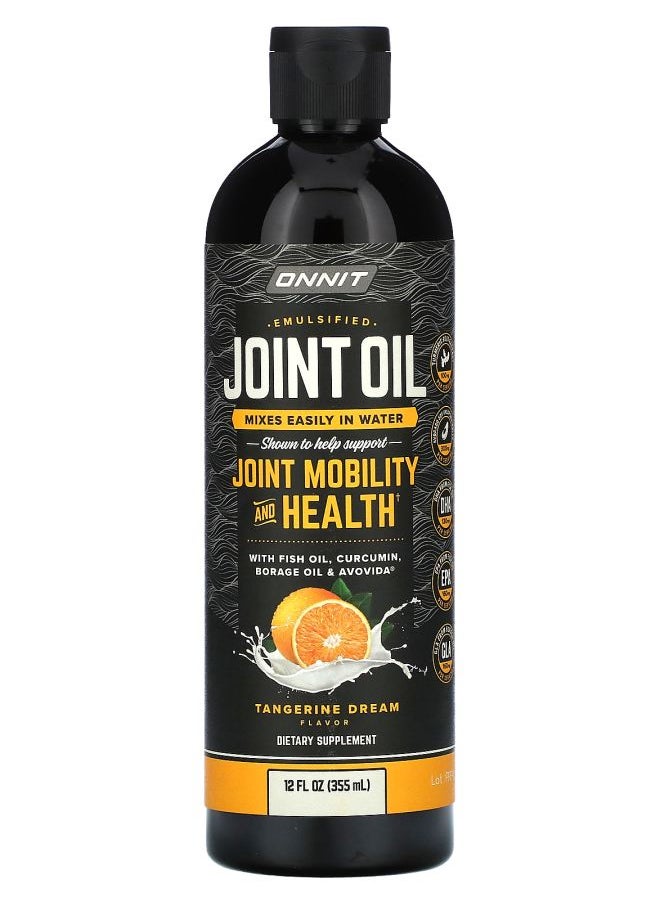 Onnit - Joint Oil Tangerine Dream 12 fl oz (355 ml) - Image 1