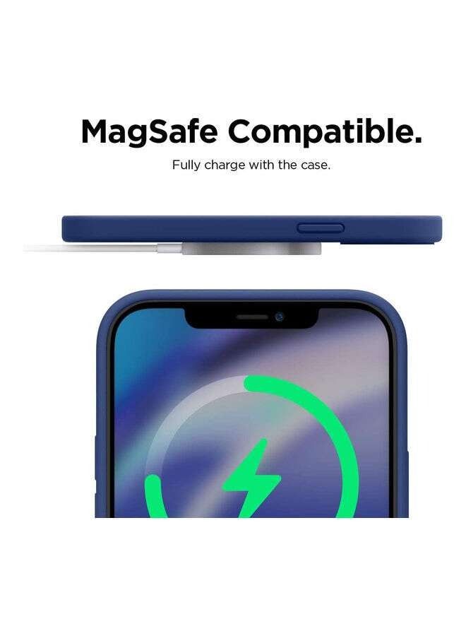 جراب خلفي مقاوم للصدمات من 3 طبقات لهاتف iPhone 12/12 Pro باللون الأزرق الباسيفيكي - Image 4