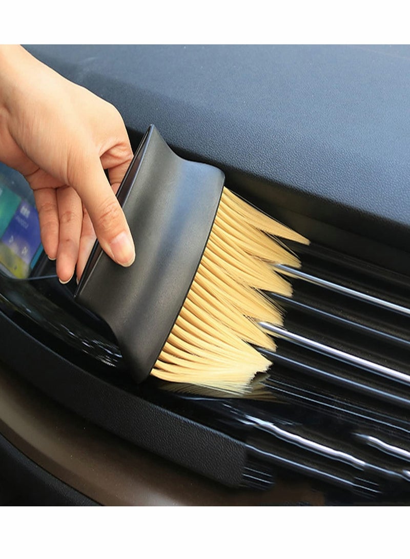 Car Interior Cleaning Brush Set, 2 Pieces for Detailing and Dust Removal - Image 5