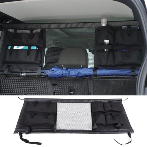 TINKI Pet Restraint Net Dog Fence Car Backseat Divider Vehicle Gate Cargo Area Travel Trunk Mesh Net Screen for Land Rover Defender 110 1984-2018 2019 2020 2021 2022 2023 2024 2025+ - Image 1