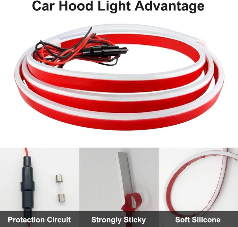 TEKSHINNY 79 Inch Flexible LED Hood Light Strip - Image 3