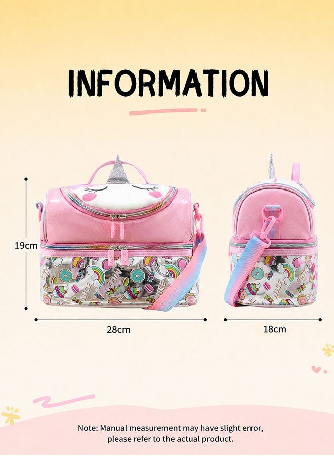 Super ZYouth Kids Insulated Lunch Bag with Adjustable Shoulder Strap, Leakproof Thermal Lunch Tote for Boys and Girls, School, Kindergarten, Picnic and Travel - Image 2