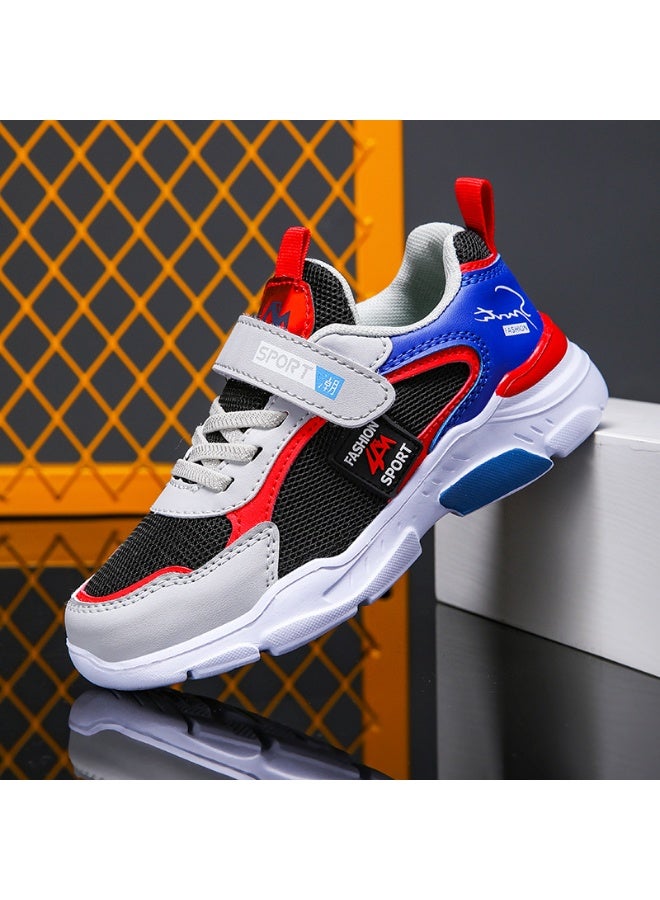 NIBEMINENT Kids Sneakers Boys Shoes Running Sneakers Casual  Breathable Children's Fashion Shoes - Image 1