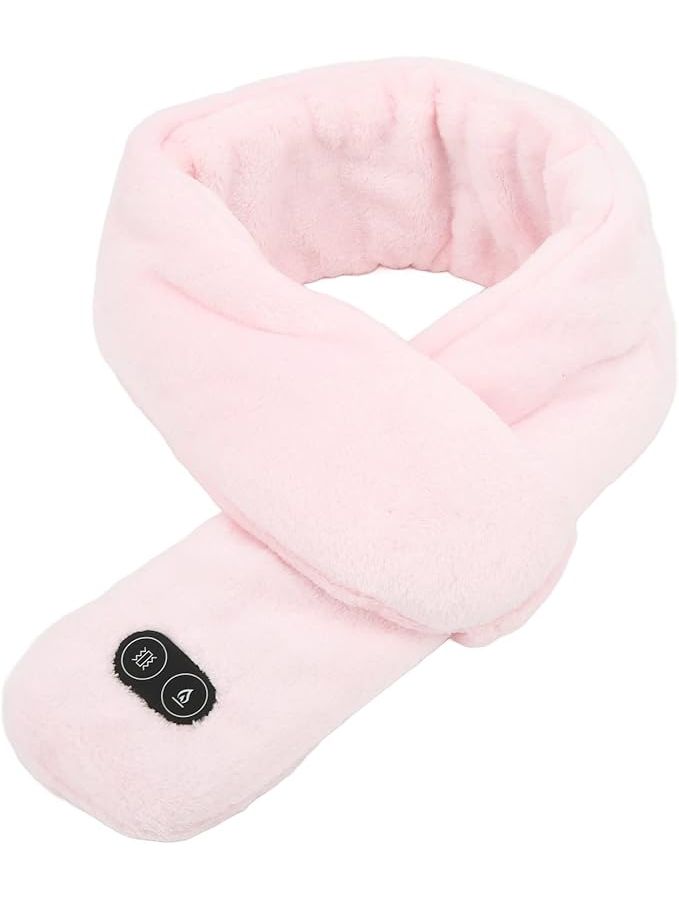 Pink Zerodis Electric Heating Scarf Adjustable Temperature 25F to 113F for Outdoor Skiing - Image 1