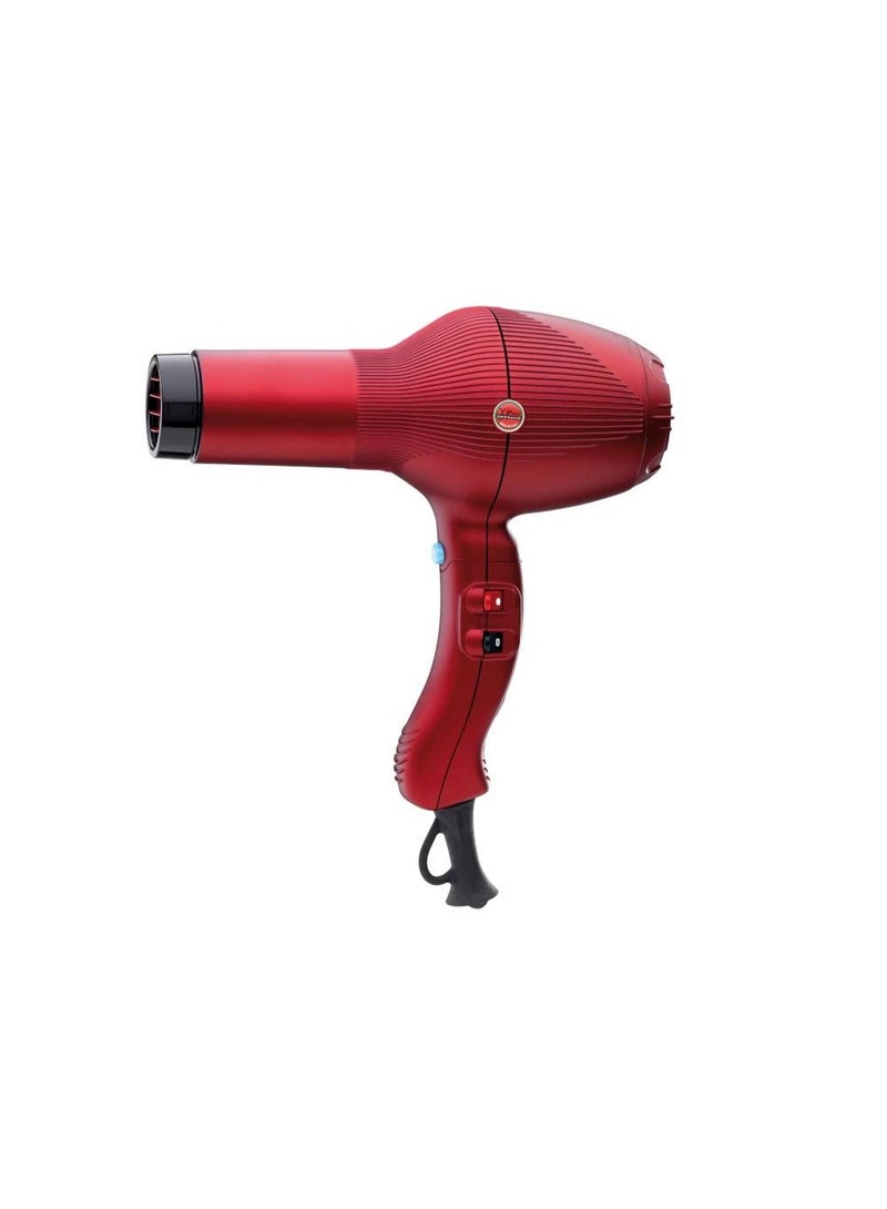 Gammapiu Gamma Plus Professional Hair Dryer - Red - Image 1