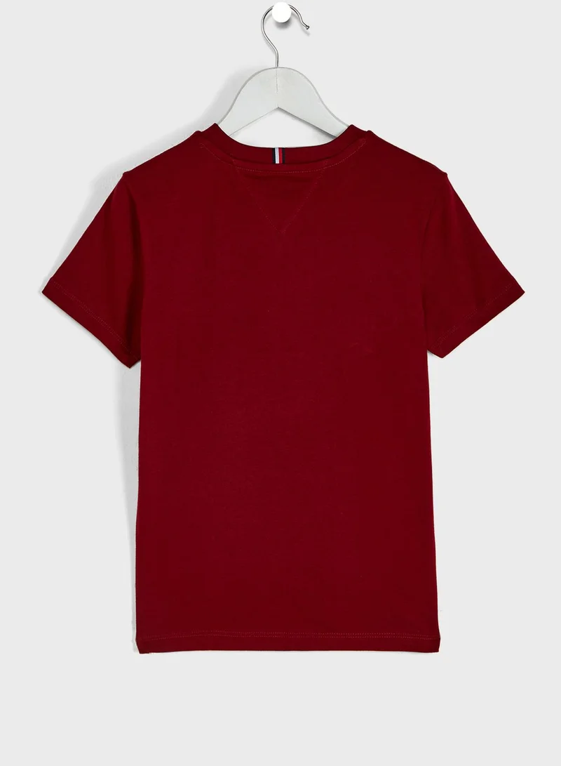 TOMMY HILFIGER Youth Logo T-Shirt
