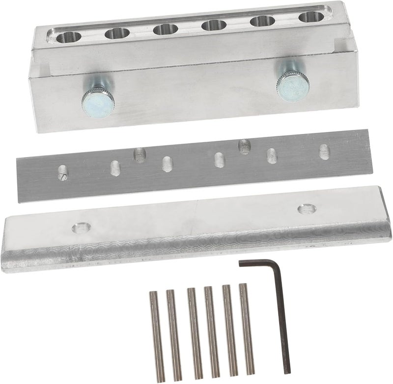 DOITOOL 1 Set 6 Hole Lipstick Mold Lip Tint Lipstick Maker Diy Aluminum Alloy Lip Stick Mold Bracket Manual - Image 1