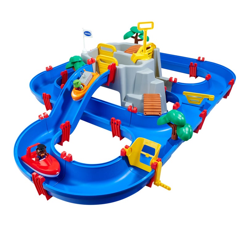 BIG Spielwarenfabrik brand Aquaplay Aquaplay Mountain Lake Water Playset Blue