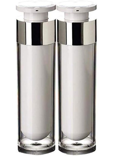 2PCS Empty Acrylic High-grade Refillable Airless Vacuum Pump Bottle Jars Container Vial For Make-up Cosmetic Foundation Cream Lotion Oil Serums(50ml/1.7oz) - pzsku/Z04D13F20E45EC4E9AAEBZ/45/_/1744283918/89b6e05a-a080-45ce-870e-8f2e30ffdbf1