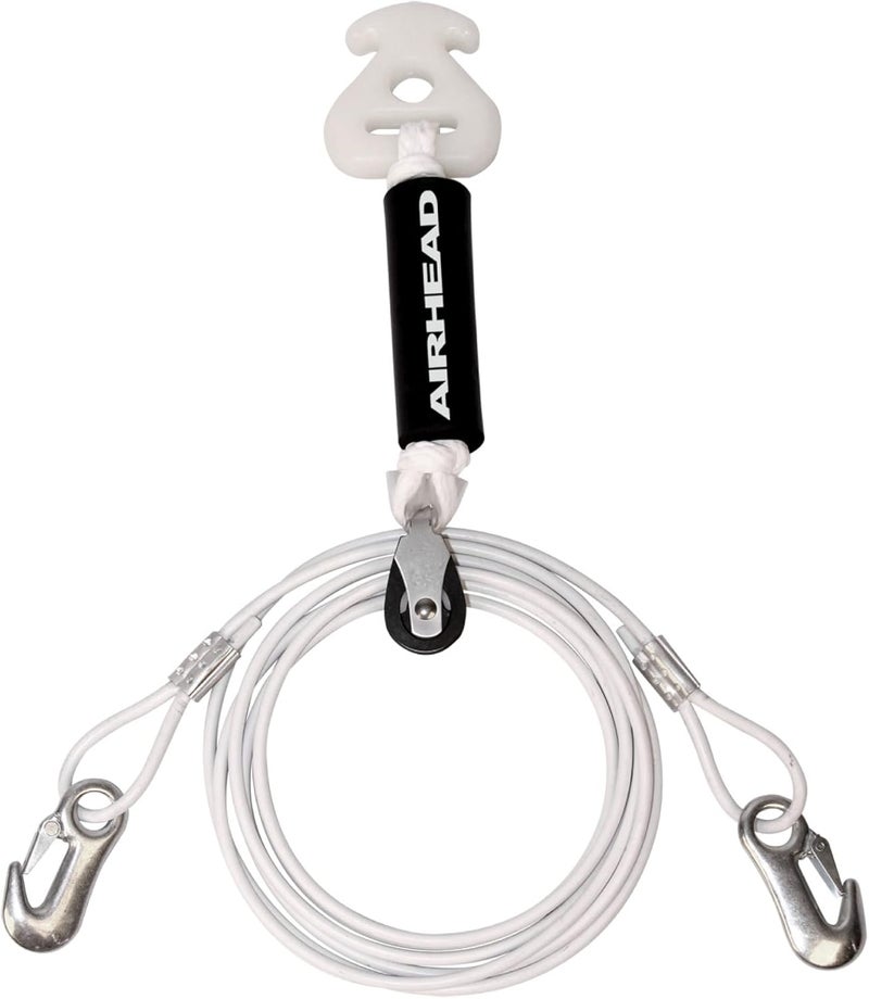 Airhead Self Centering Cable Tow Harness for 1-2 Rider Towable Tubes, Water Skis and Wakeboards, 14-Feet - Image 1