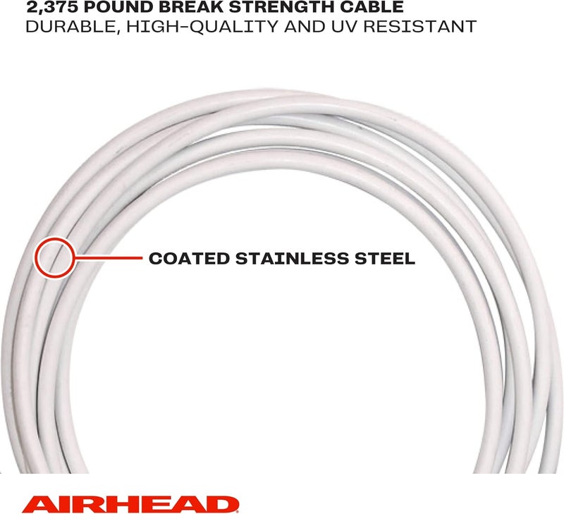 Airhead Self Centering Cable Tow Harness for 1-2 Rider Towable Tubes, Water Skis and Wakeboards, 14-Feet - Image 5