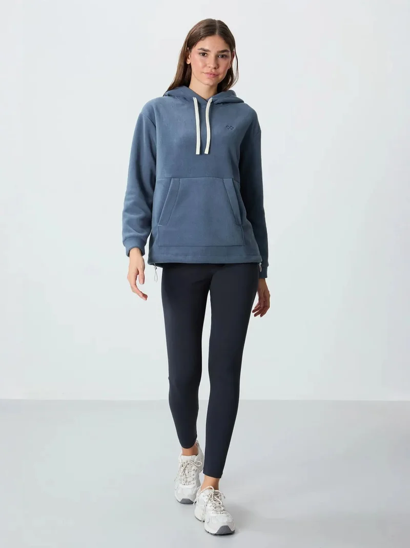 تومي لايف TOMMY Oversized Plush Hoodie With Embroidery