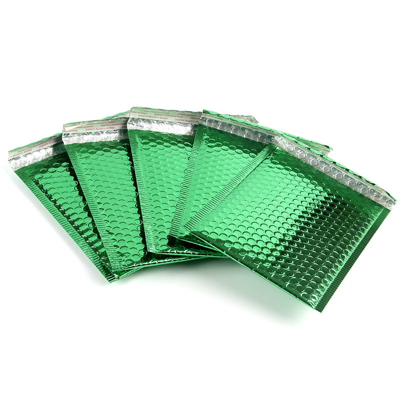 Generic Green Bubble Mailers for Jewelry and Apparel Green