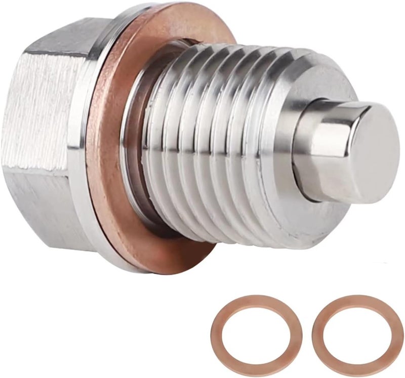 VASTAUTO Stainless Steel Magnetic Oil Drain Plug - Image 1