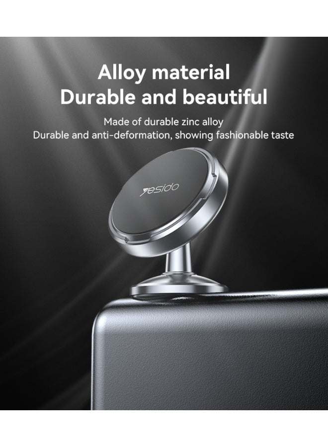 يسيدو حامل هاتف مغناطيسي صغير C215، مصنوع من سبائك الزنك، يدور 360 درجة، ذو قوة مغناطيسية قوية. - Image 5