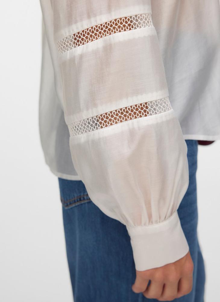 VERO MODA Loose Fit Long Sleeve Woven Shirt - Image 4