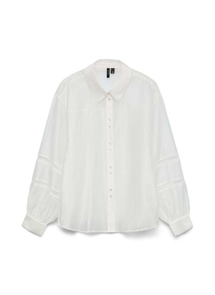 VERO MODA Loose Fit Long Sleeve Woven Shirt - Image 5