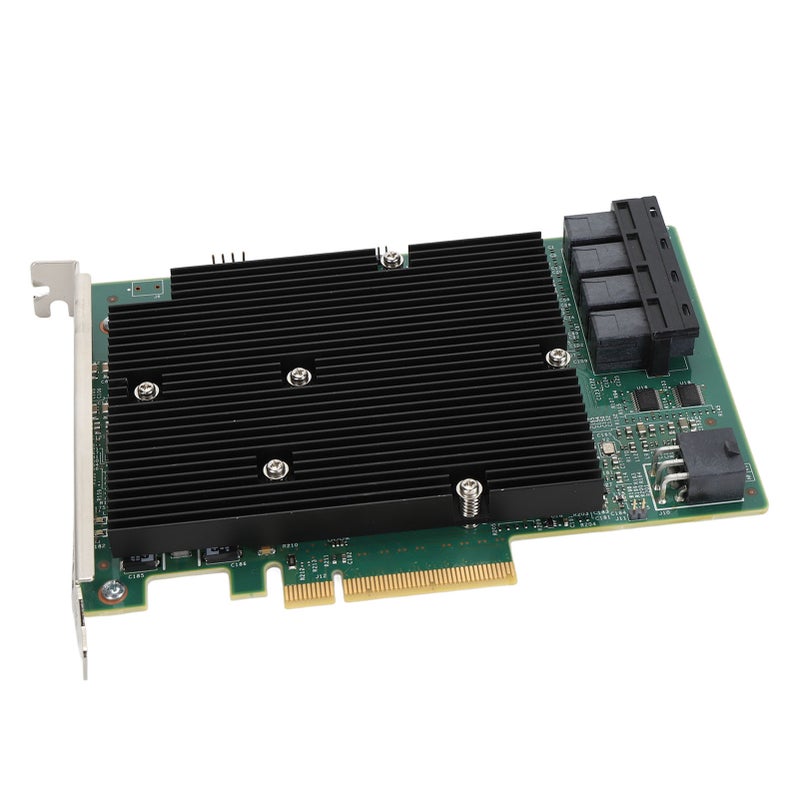 بطاقة تحكم تدفق الأحداث HBA SAS LSI 9300 16I بطاقة تحكم HBA منفذين SATA SAS 16 سرعة 12 جيجابت في الثانية متوافقة مع ويندوز ولينكس وفيرموور وفراي بي إس دي - Image 5