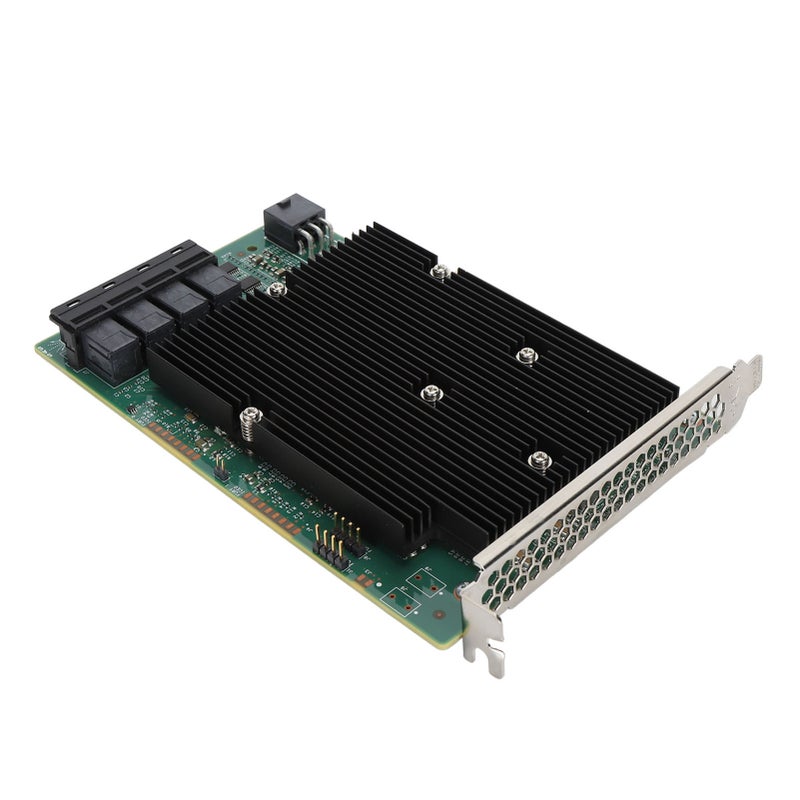بطاقة تحكم تدفق الأحداث HBA SAS LSI 9300 16I بطاقة تحكم HBA منفذين SATA SAS 16 سرعة 12 جيجابت في الثانية متوافقة مع ويندوز ولينكس وفيرموور وفراي بي إس دي - Image 1