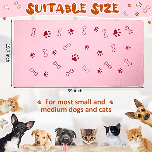 Irenare 12 Pack Dog Bath Towel Set 20 x 39 Microfiber Towels for Drying Dogs Dog Drying Grooming Towel Absorbent Quick Soft Cat Shower Essential for Small Medium Puppy PetMulticolor - Image 3
