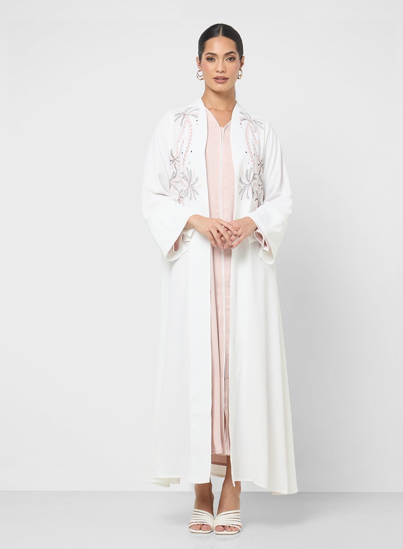 Khizana Emrbroidered Abaya - Image 4