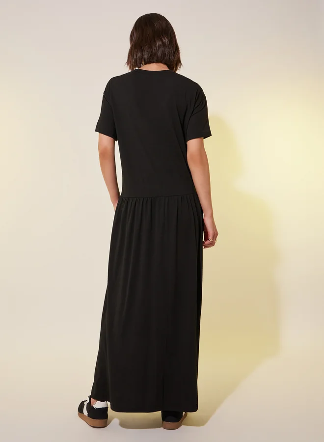 Take Two Black Maxi Dress