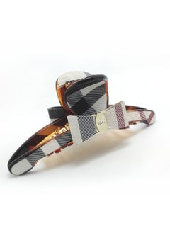 Noble Beautiful Lady Hair Claw Clip 1 PCS D25Black