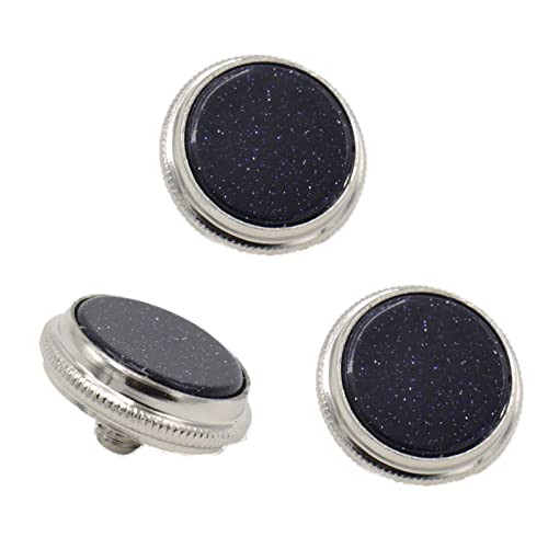 Cheerock Trumpet Valve Caps & Buttons, Copper, 3 Pcs for Repairing & Replacement (Starry Sky) - Image 4
