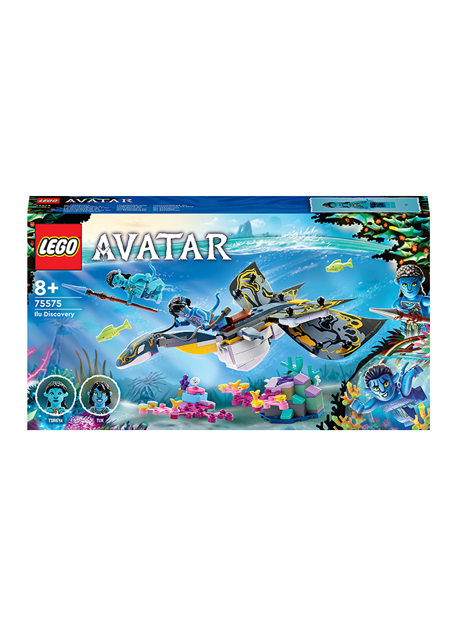 LEGO Avatar Ilu Discovery 75575 Building Toy Set For Play And Display; Designed For Kids Aged 8+ And Filmgoers; A Fun Christmas Or Birthday Gift Idea (179 Pieces)