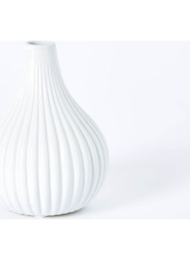 Ribbed Flower Vase - Image 2