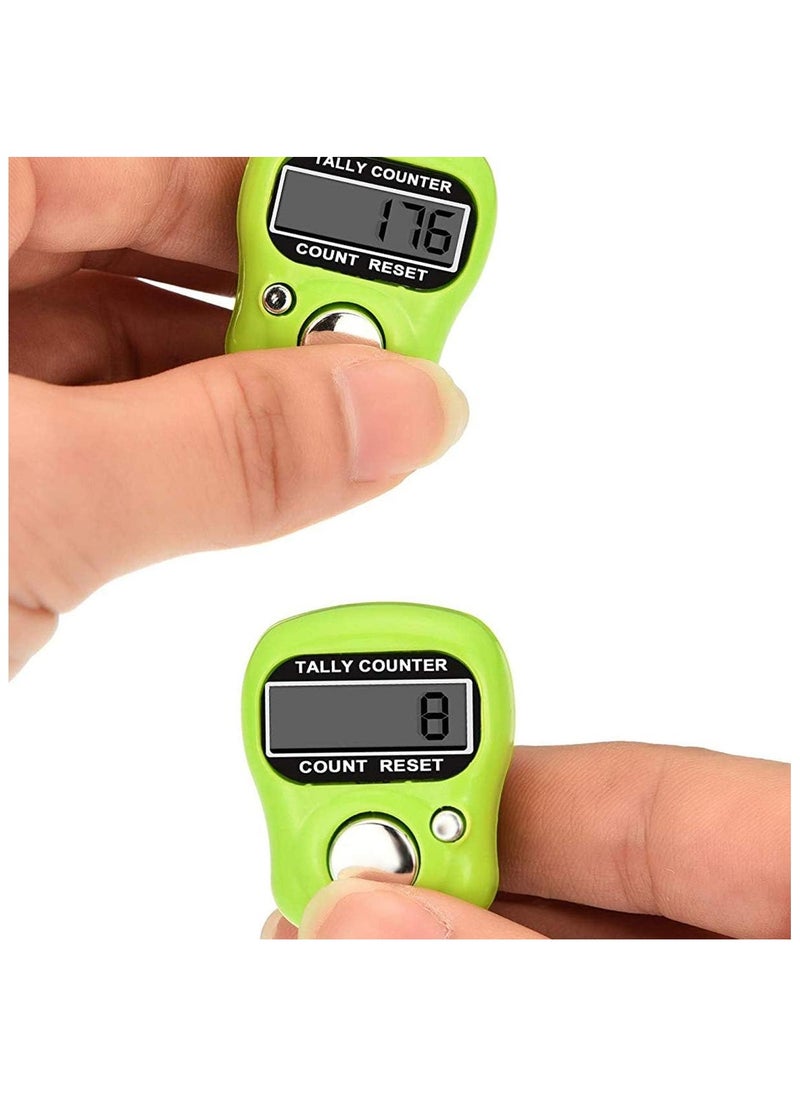 Generic Mini LCD Electronic Digital Display Finger Hand Tally Counter Counting (10pcs)  - Image 3